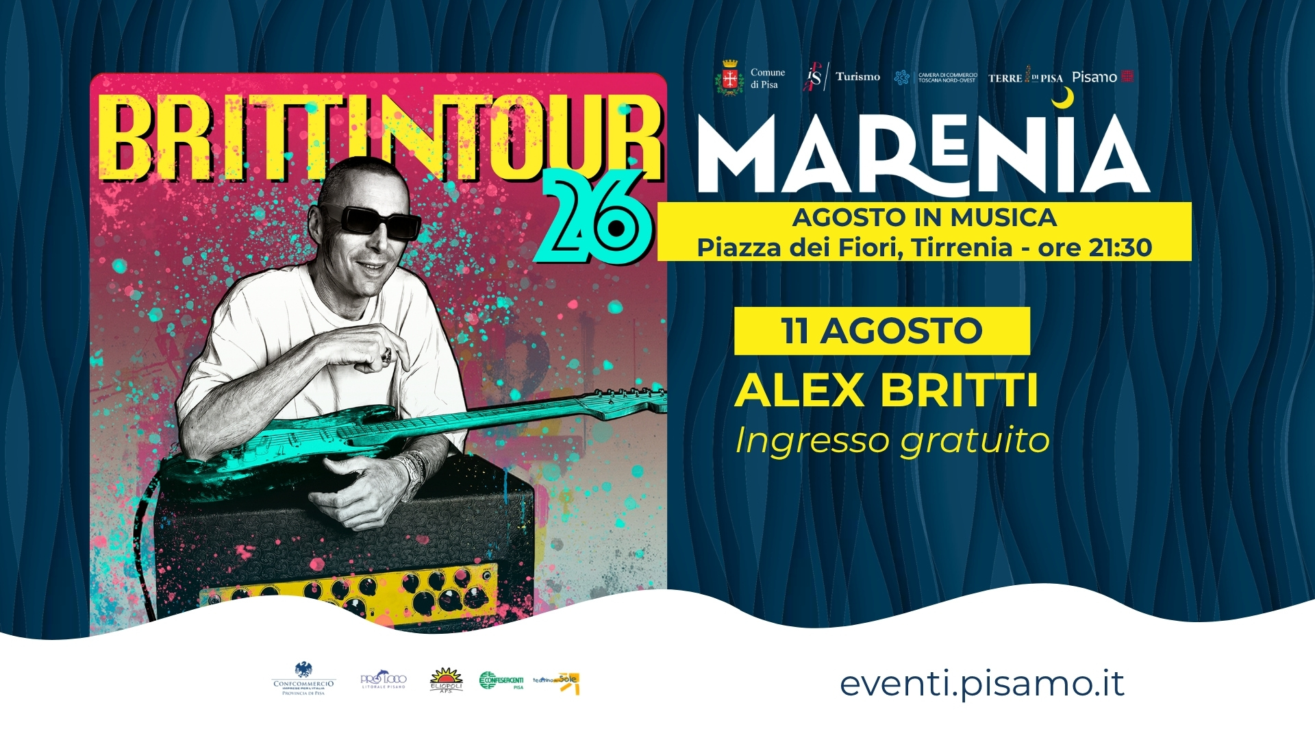 Alex Britti - Agosto in musica Marenia 2026