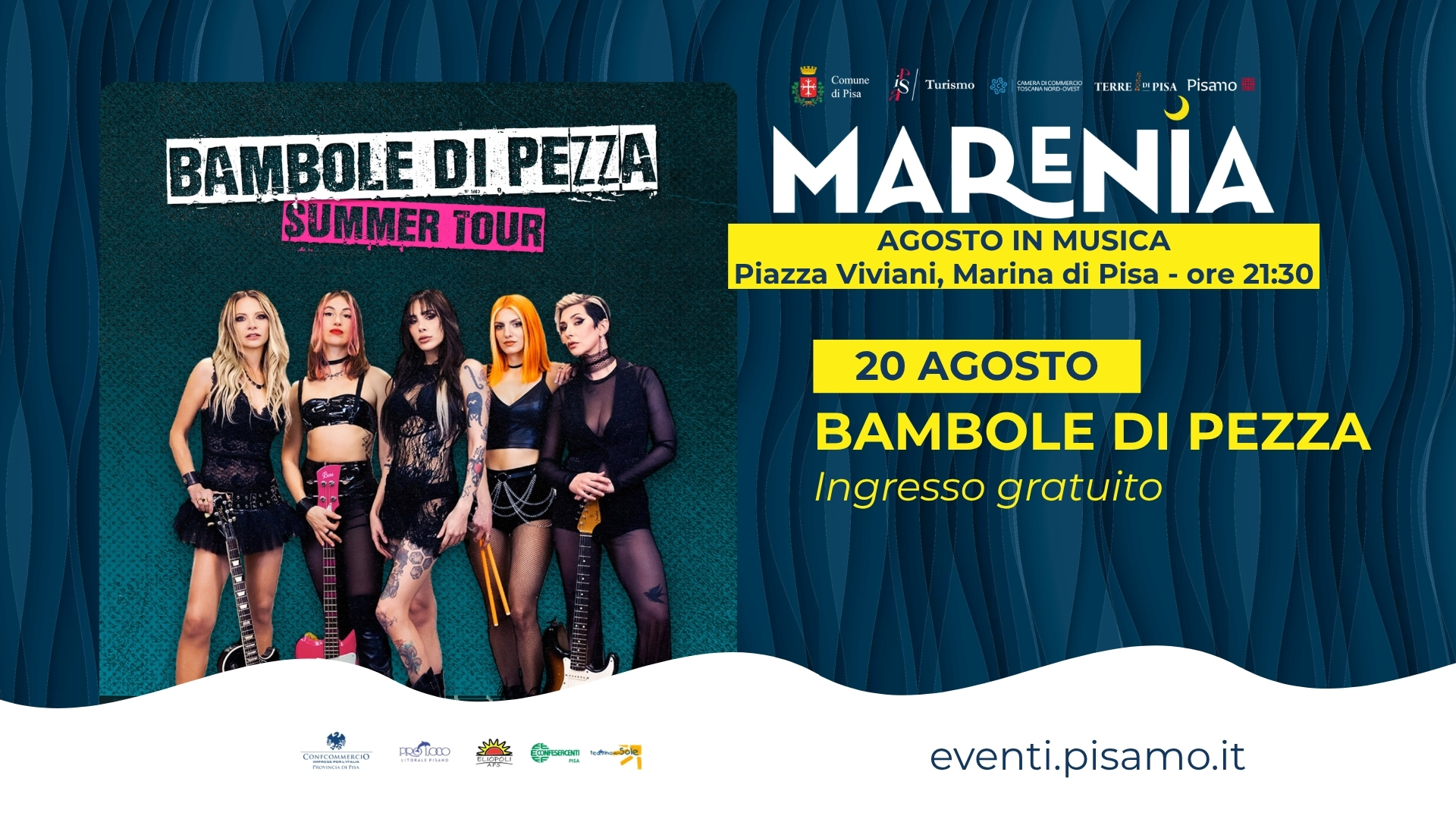 Bambole di Pezza - Agosto in musica Marenia 2026