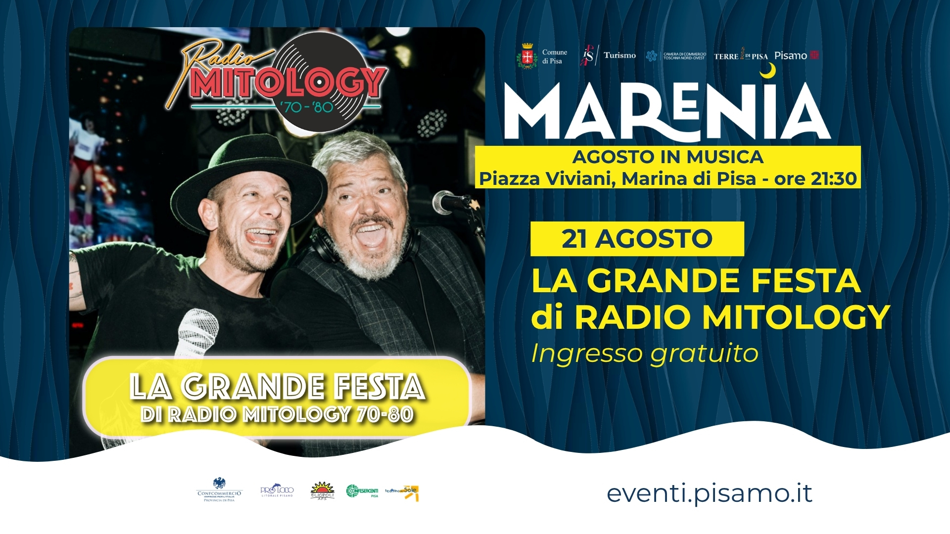 La grande festa di Radio MITOLOGY - Marenia 2026