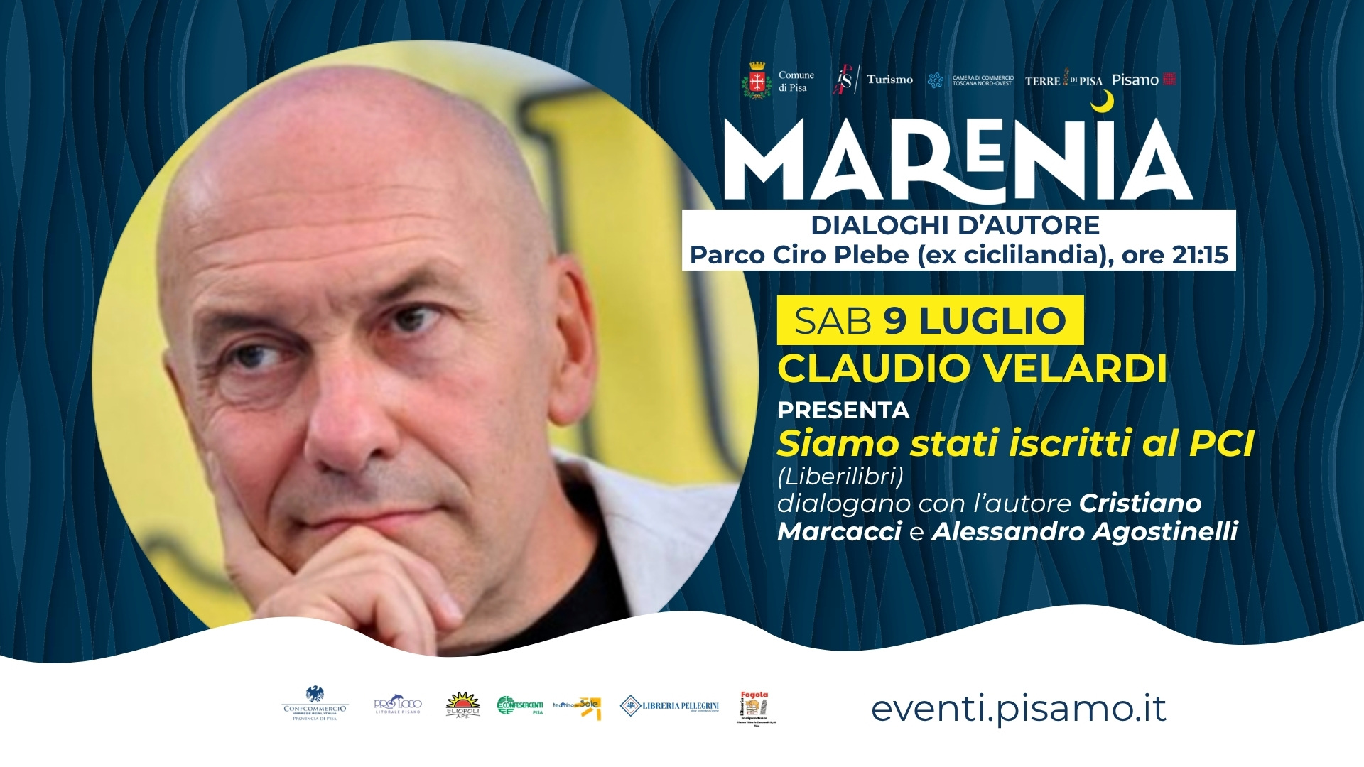 Claudio Velardi - Dialoghi d’Autore Marenia 2026